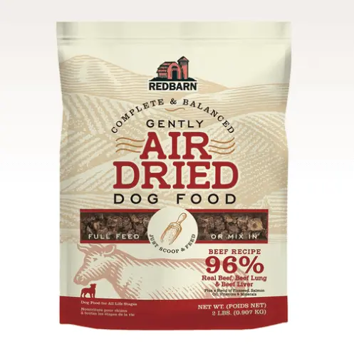 Red barn air-dried dog food